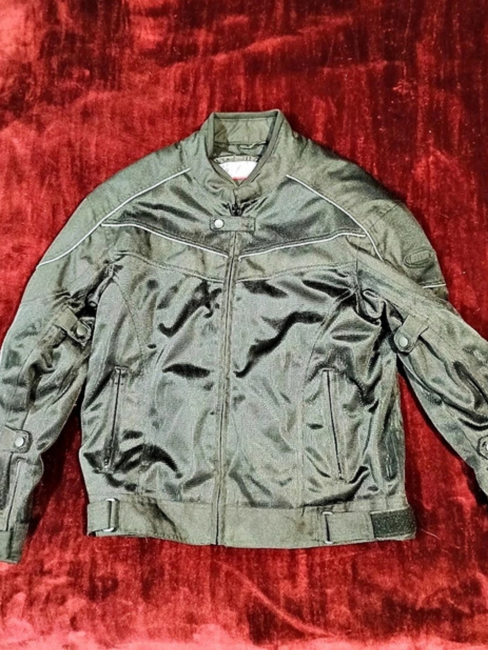 Bilt Techno Mesh Motorcycle Jacket Black Medium